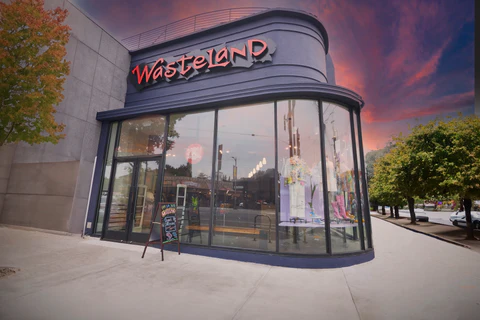 Wasteland storefront on W. Sunset Blvd.